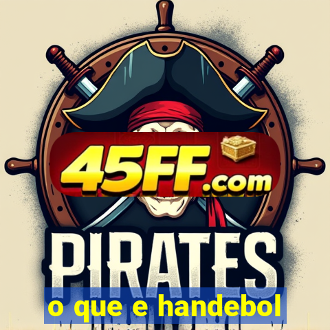 o que e handebol